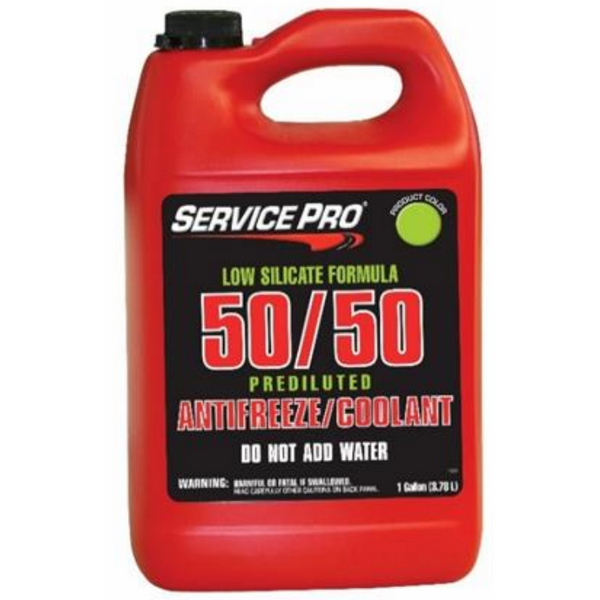 Service Pro® Antifreeze/Coolant Low Silicate Formula - 50/50 - Green - Ready To Use