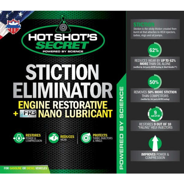 Hot Shot's : Stiction Eliminator - Oil Additive