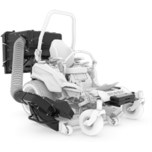 Gravely Dump from the Seat Bagger Pro Turn 600 Series 89205400