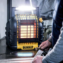 DEWALT - 12,000 BTU Cordless Portable Propane Radiant Heater