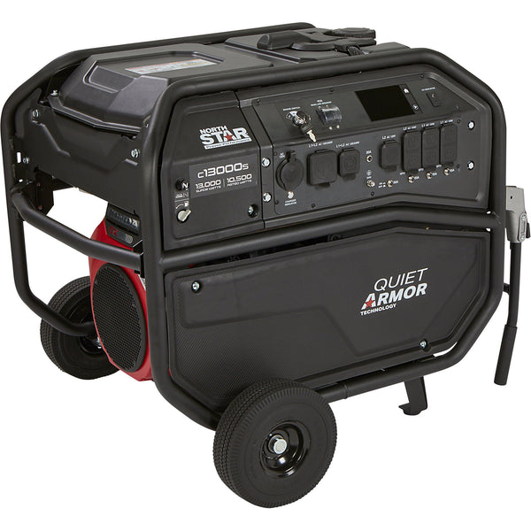 NorthStar c13000s Commercial-Grade Portable Generator with Electric Start, 13,000 Surge Watts, 10,500 Rated Watts, Model# 1654404