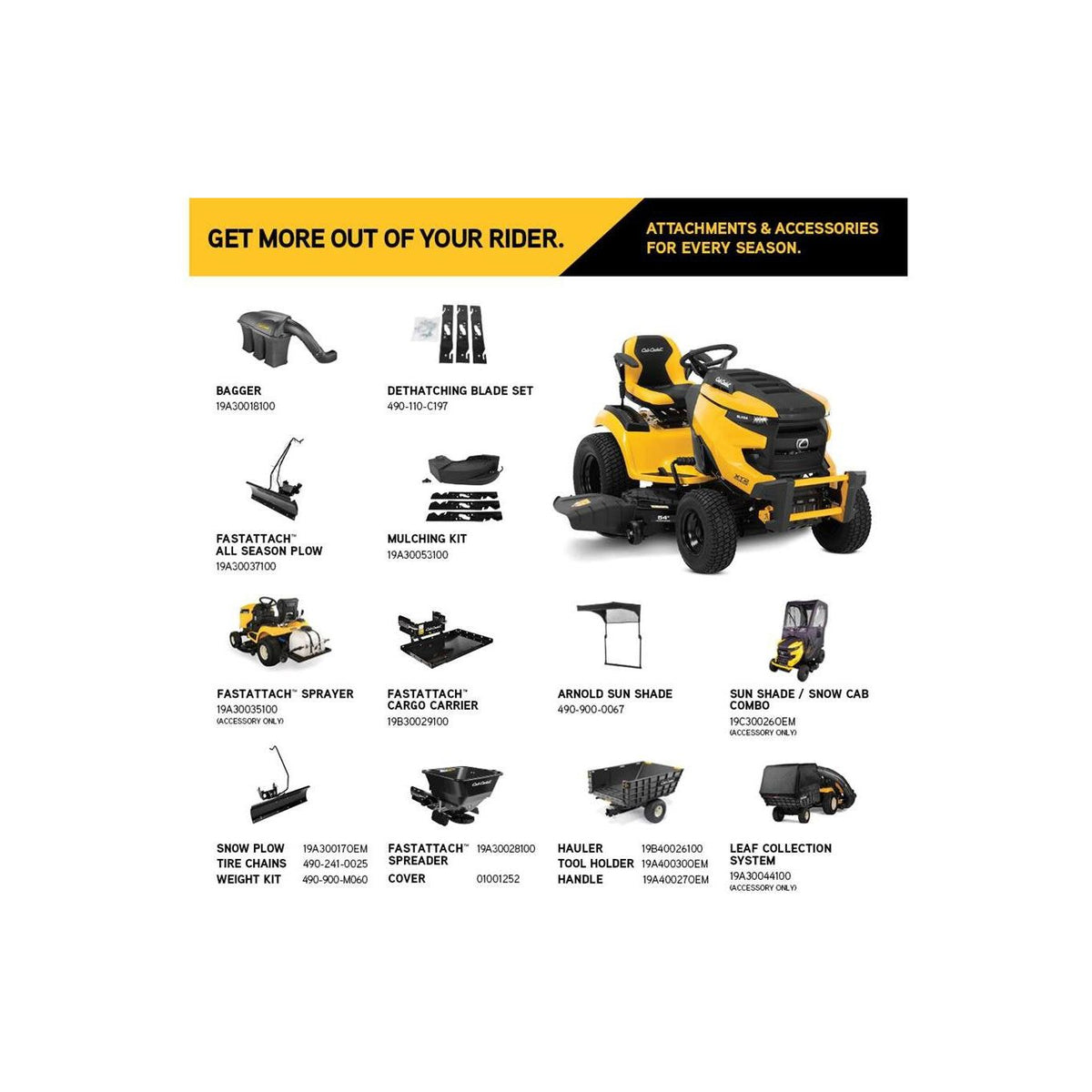 Cub Cadet - XT2 Enduro : SLX54 - Riding Tractor Mower