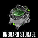 EGO Power+ WDV0904 9 gal Cordless Wet/Dry Vacuum Kit (Battery & Charger) 56 V W/ 5.0AH BATTERY