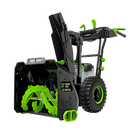 EGO Power+ Power SNT2405 24 in. Two stage 56 V Battery Snow Blower Kit (Battery & Charger) W/ TWO 7.5 AH BATTERIES