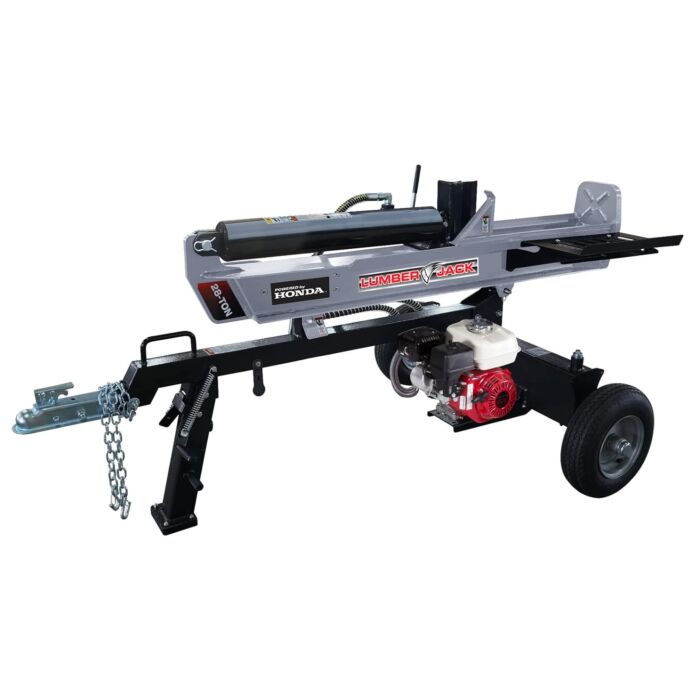 YTL-590-180 - Lumber Jack Log Splitter - 28 Ton - Honda GX 200