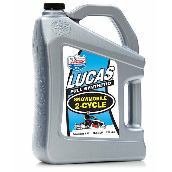 Lucas Synthetic 2-Cycle Snowmobile Oil Gallon
