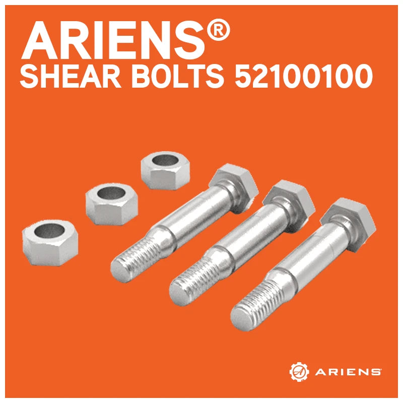 Ariens OEM 3PK Shear Bolt Service Assembly - 52100100 (verify compatibility)