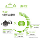 *Nearly Silent* - EGO Power+ PST3042 Nexus Portable Power Station for Indoor and Outdoor Use Two 7.5Ah Battery Included, 3000W Peak