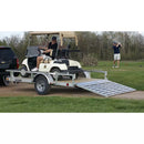 Trophy Trailer - SINGLE AXLE - OPEN SIDE - Aluminum Utility Trailer - Sizes: 8ft - 14ft