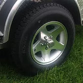 Trophy Trailer - Aluminum Spare Wheel with Tire (14")