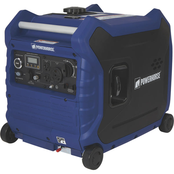 *VERY QUIET* - Powerhorse Inverter Generator — 4500 Surge Watts, 3500 Rated Watts, Electric Start