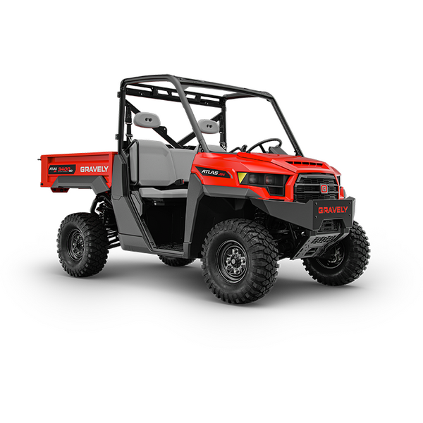 Gravely ATLAS JSV 3400-SD (Steel Dump) UTV / Side x Side Commercial Du