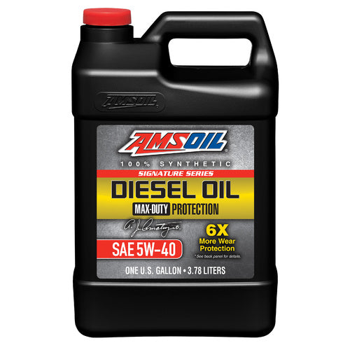 AMSOIL Signature Series Max-Duty Synthetic Diesel Oil 5W-40