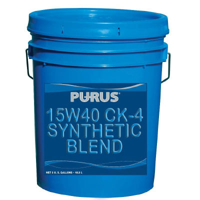 PURUS® SYNTHETIC BLEND SAE 15W-40 API CK-4/SN ENGINE OIL