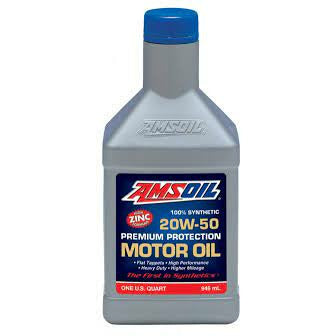 AMSOIL Premium Protection 20W-50 Synthetic Motor Oil