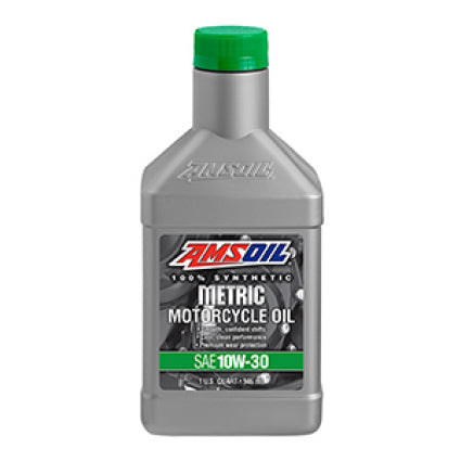 AMSOIL 10W-30 Synthetic Metric Motorcycle Oil