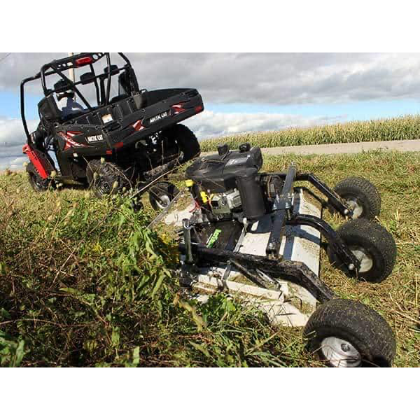 Pull behind mower for side by side hotsell