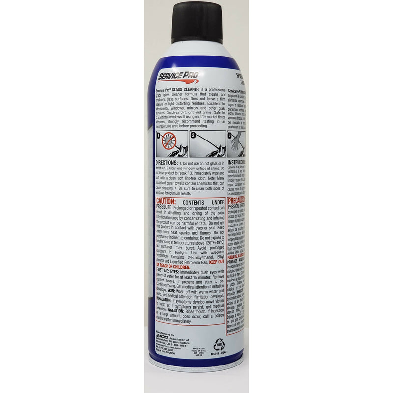 Max Professional Glass Shine Cleaner - 19 oz can