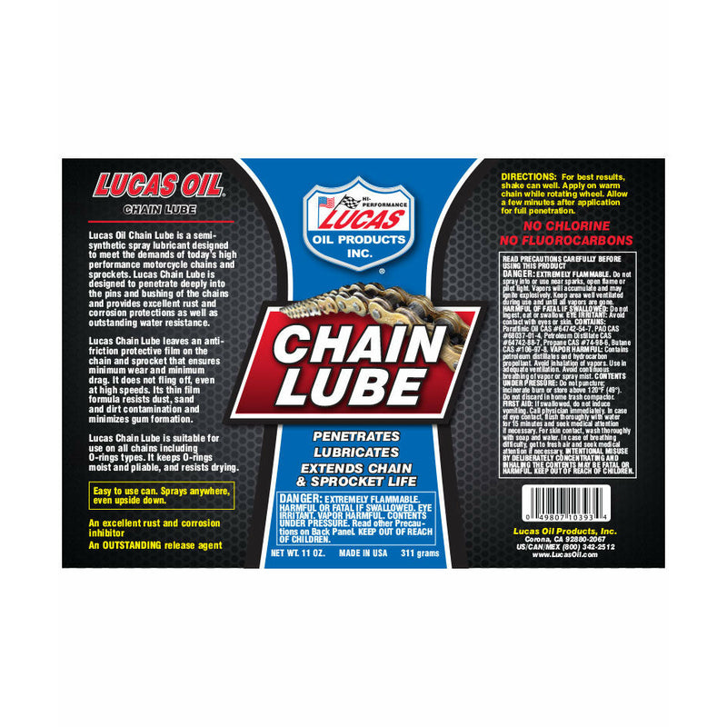 Lucas Oil Chain Lube 11 oz